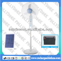Solar Stand Fan with LED Light Fan ,Rechargeable fan , pld-14-22,
